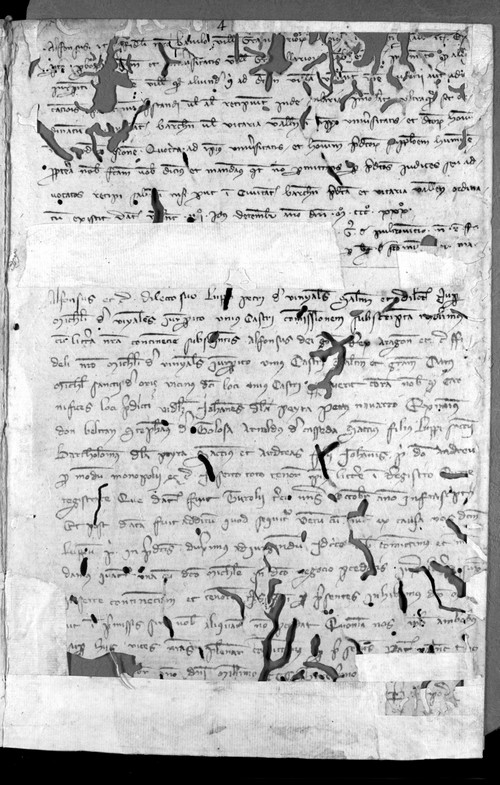 Cancillería,registros,nº441,fol.4/ Mandato. (1330)