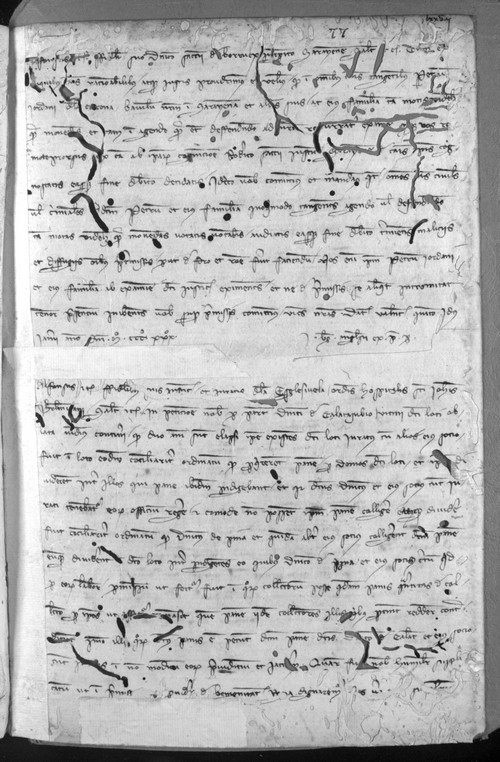 Cancillería,registros,nº441,fol.77/ Mandato. (9-1-1331)