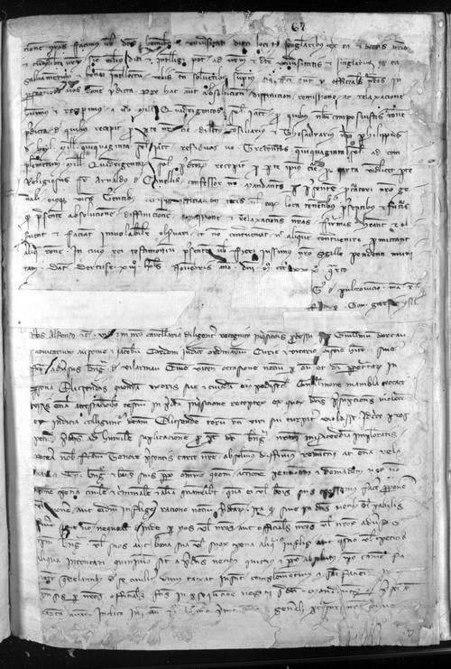 Cancillería,registros,nº488,fol.66v-67/ Carta de absolución. (20-10-1334)