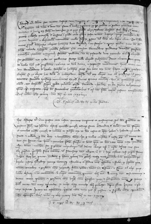 Cancillería,registros,nº488,fol.100v/ Concesión de guiaje. (6-3-1335)