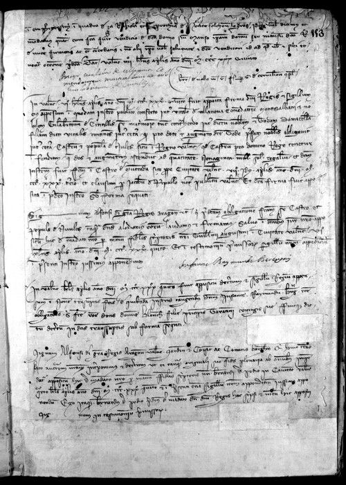 Cancillería,registros,nº489,fol.113/ Firma real. (28-3-1335)