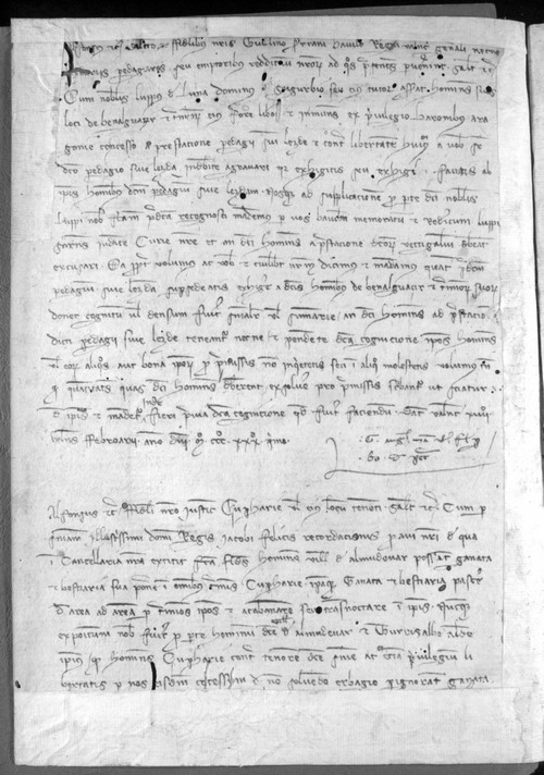 Cancillería,registros,nº450,fol.12v-13/ Mandato. (27-1-1332)