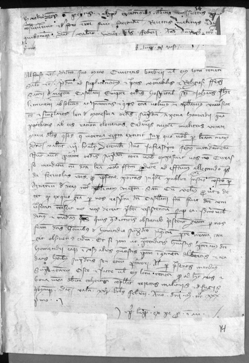 Cancillería,registros,nº450,fol.14/ Mandato. (17-1-1332)