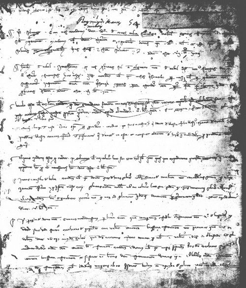 Cancillería,registros,nº71,fol.54/ Época de Alfonso III. (27-05-1286)