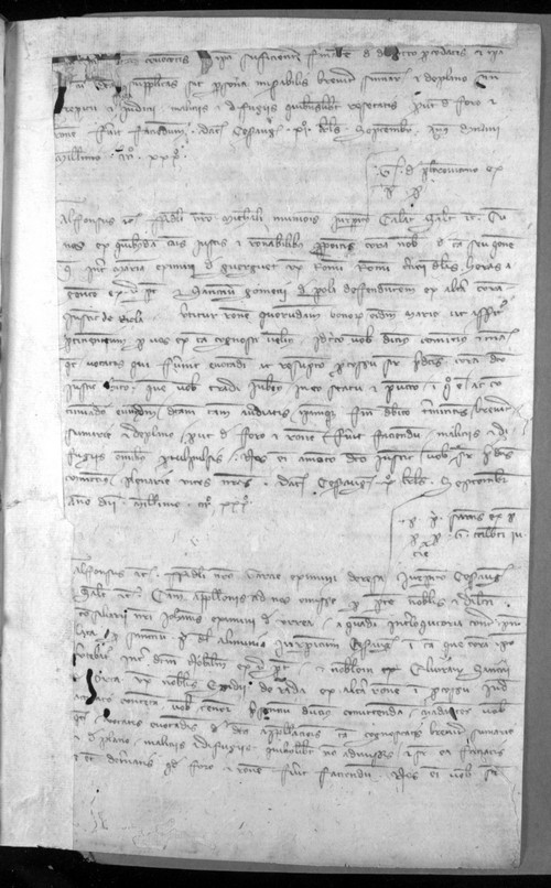 Cancillería,registros,nº439, fol.2-2v/ Mandato. (23-8-1330)