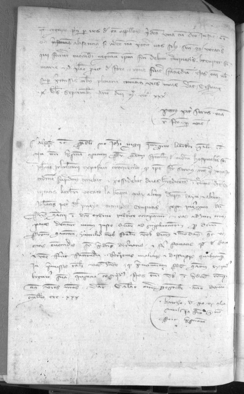 Cancillería,registros,nº439, fol.41v/ Mandato. (5-9-1330)