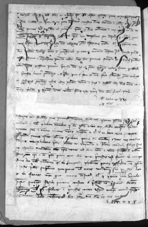 Cancillería,registros,nº441,fol.77v/ Mandato. (9-1-1331)