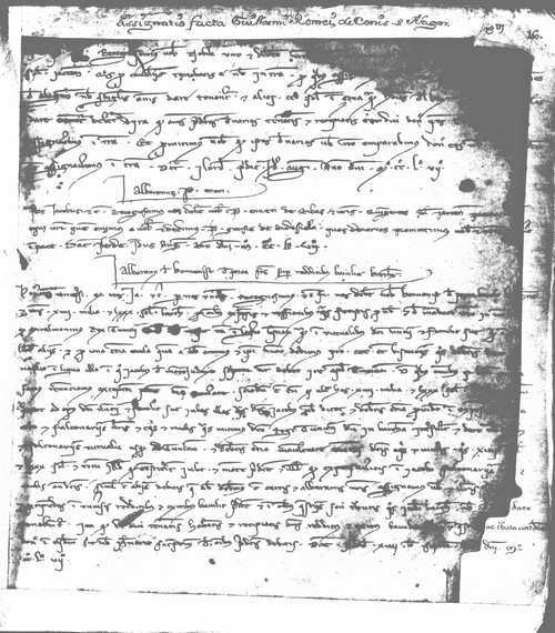 Cancillería,registros,nº10,fol.16/ Debitorio. (21-08-1257)