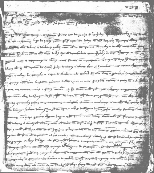 Cancillería,registros,nº11,fol.196/ Carta de definición. (15-3-1261)