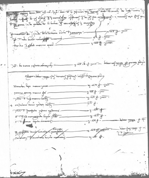 Cancillería,registros,nº18,fol.105v/ Notificación de pago. (23-3-1274)
