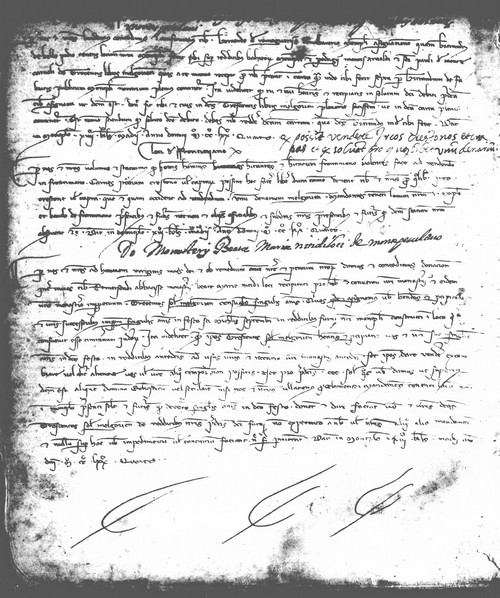 Cancillería,registros,nº19,fol.124v/ Estatuto de venta. (20-04-1274)