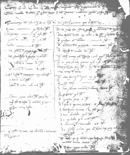 Cancillería,registros,nº22,fol.2/ Registro de cobro. (29-07-1273)