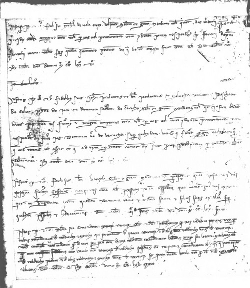 Cancillería,registros,nº38,fol.54v/ Época de Pedro III. (10-10-1276)