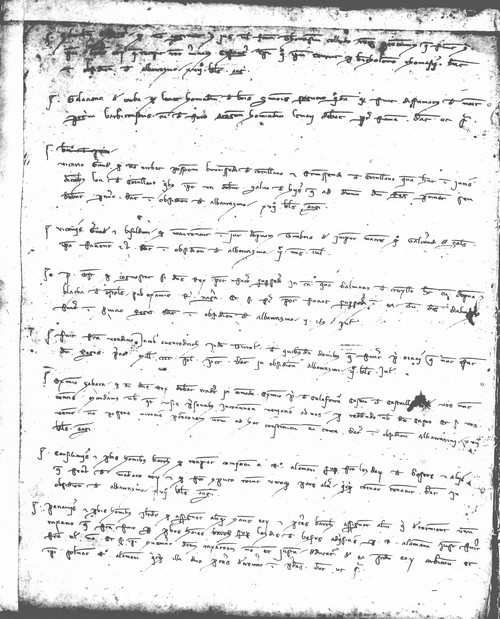 Cancillería,registros,nº43,fol.6v/ Época de Pedro III. (16-07-1284)