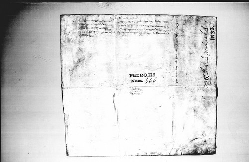Cancillería,pergaminos,Pedro_III,carp.117,nº466/ Venta. (27-12-1284)