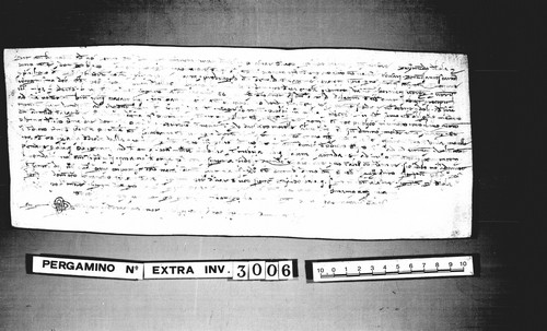 Cancillería,pergaminos,Alfonso_III,carp.128,extrainventario,nº3006/ Debitorio. (17-11-1285)