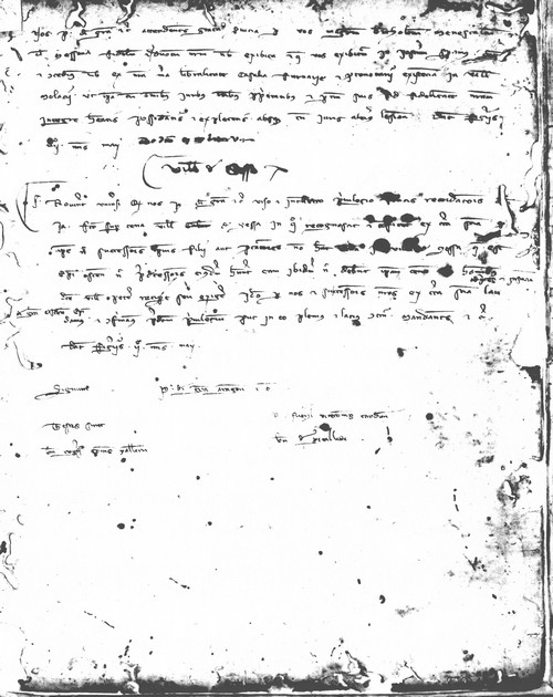 Cancillería,registros,nº57,fol.232/ Época de Pedro III. (6-05-1285)