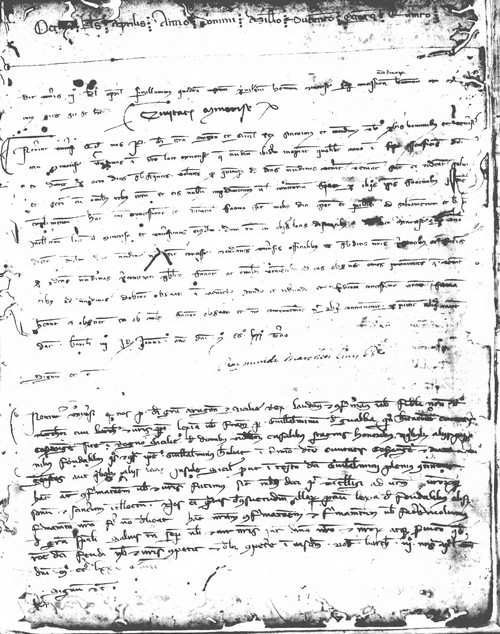 Cancillería,registros,nº57,fol.233/ Época de Pedro III. (24-06-1285)