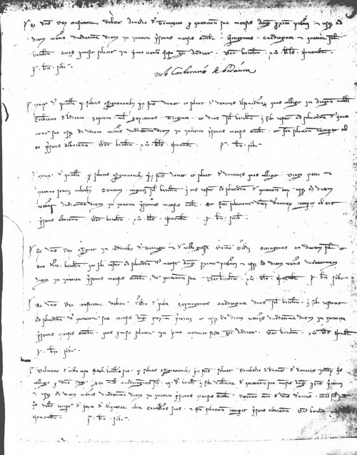 Cancillería,registros,nº58,fol.60/ Época de Pedro III. (18-10-1285)