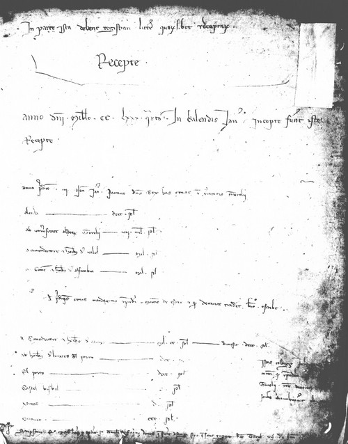 Cancillería,registros,nº58,fol.83/ Época de Pedro III. (3-01-1284)