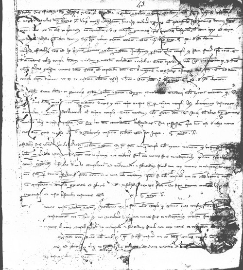 Cancillería,registros,nº59,fol.43/ Época de Pedro III. (24-07-1282)