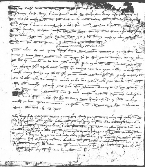 Cancillería,registros,nº59,fol.190v/ Época de Pedro III. (25-12-1282)