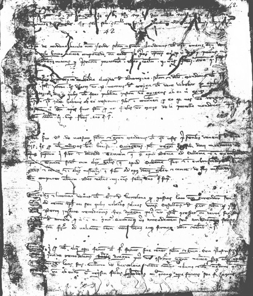 Cancillería,registros,nº65,fol.42/ Época de Alfonso III. (5-02-1285)