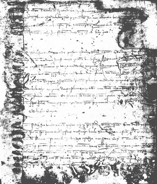 Cancillería,registros,nº65,fol.51/ Época de Alfonso III. (6-02-1285)