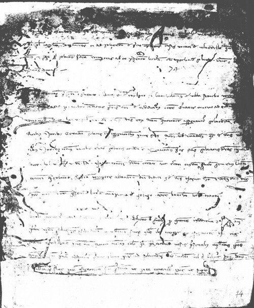 Cancillería,registros,nº65,fol.74/ Época de Alfonso III. (1-03-1285)