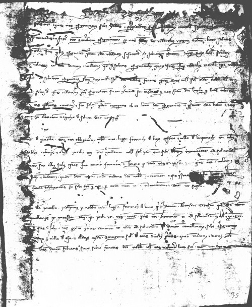 Cancillería,registros,nº65,fol.75/ Época de Alfonso III. (1-03-1285)