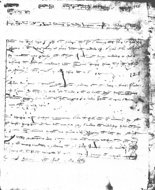 Cancillería,registros,nº65,fol.128/ Época de Alfonso III. (31-03-1286)