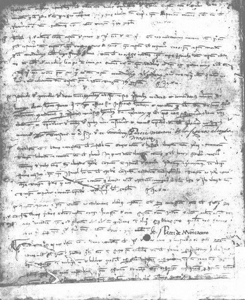 Cancillería,registros,nº75,fol.28v/ Época de Alfonso III. (19-09-1287)