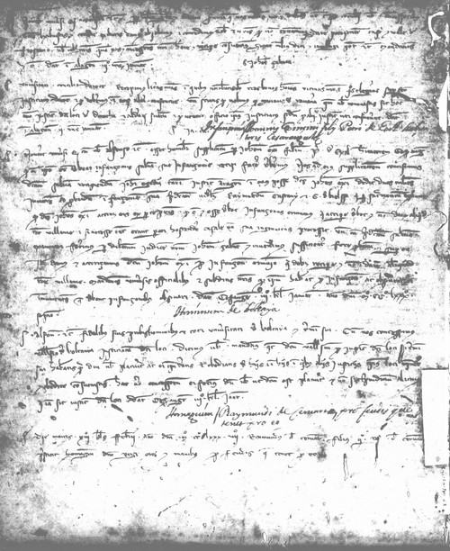 Cancillería,registros,nº75,fol.42v/ Época de Alfonso III. (4-01-1287)