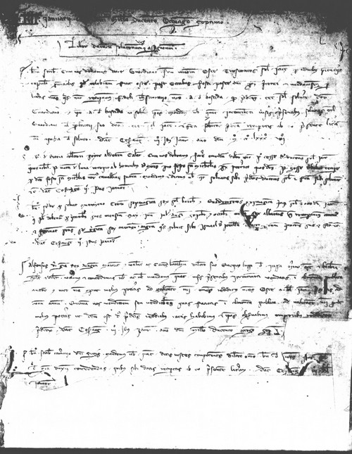 Cancillería,registros,nº76,fol.1/ Época de Alfonso III. (10-01-1287)