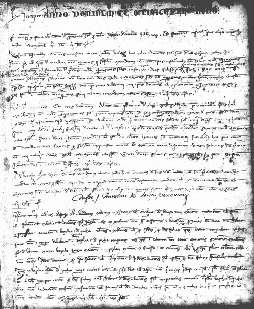 Cancillería,registros,nº78,fol.60/ Carta de remisión. (26-03-1289)