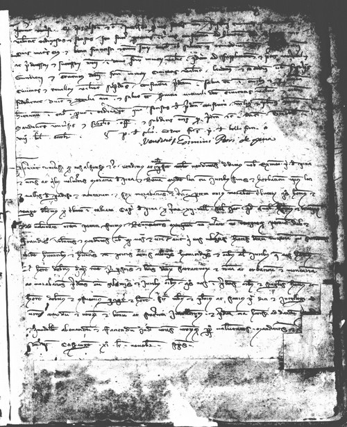 Cancillería,registros,nº83,fol.89/ Época de Alfonso III. (22-10-1290)