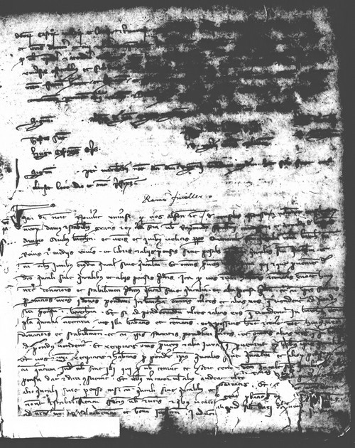 Cancillería,registros,nº83,fol.105v-106/ Época de Alfonso III. (18-01-1290)