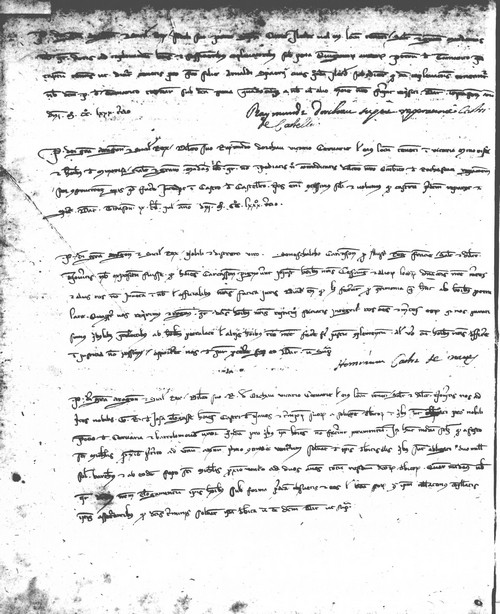 Cancillería,registros,nº46,fol.90v/ Época de Pedro III. (23-06-1283)