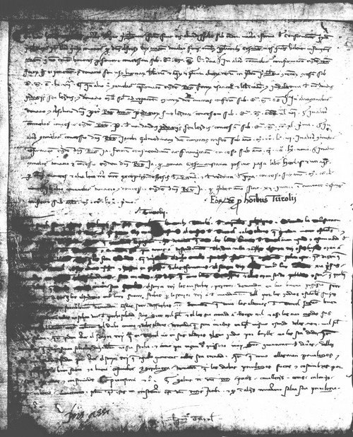 Cancillería,registros,nº47,fol.54v/ Época de Pedro III. (2-08-1284)