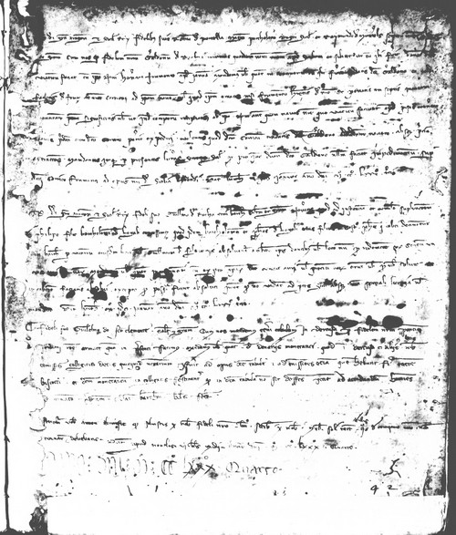 Cancillería,registros,nº51,fol.42/ Época de Pedro III. (26-04-1284)