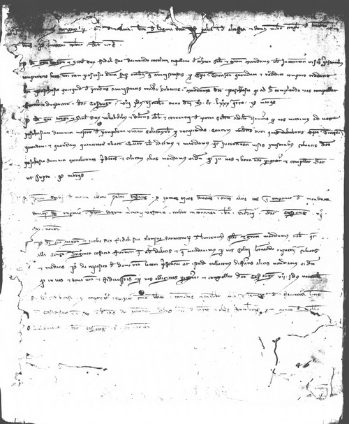 Cancillería,registros,nº51,fol.46/ Época de Pedro III. (6-11-1284)