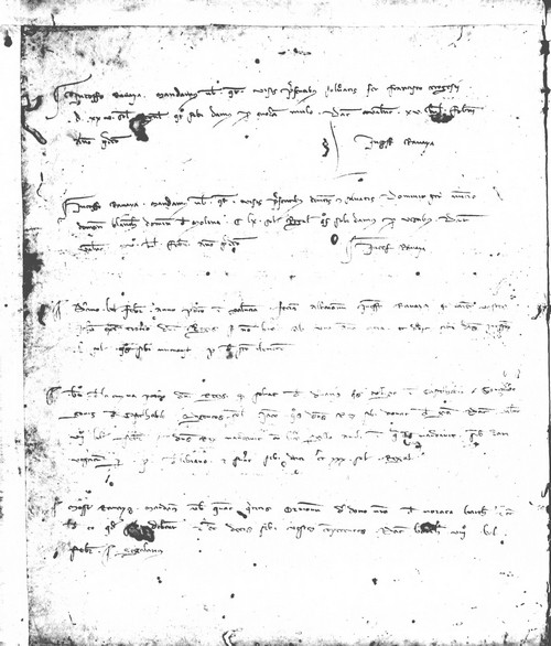 Cancillería,registros,nº52,fol.1v/ Época de Pedro III. (18-01-1281)