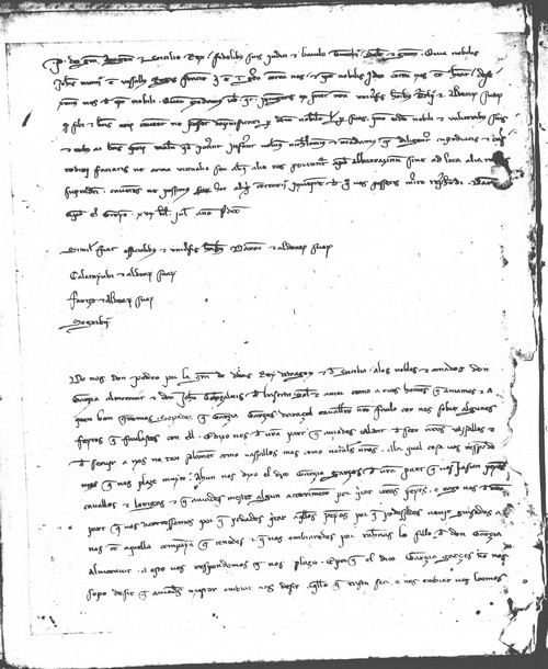 Cancillería,registros,nº54,fol.235v/ Época de Pedro III. (15-07-1283)