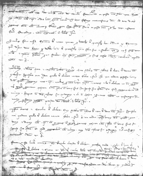 Cancillería,registros,nº43,fol.93v/ Época de Pedro III. (28-12-1284)