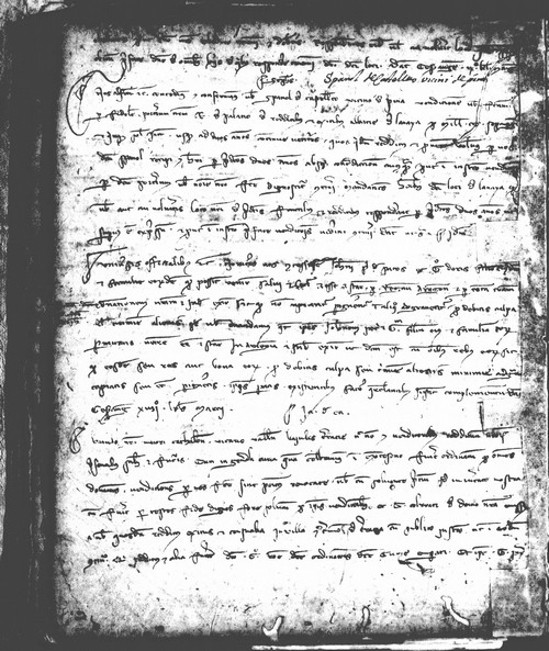 Cancillería,registros,nº83,fol.20v/ Época de Alfonso III. (22-02-1289)