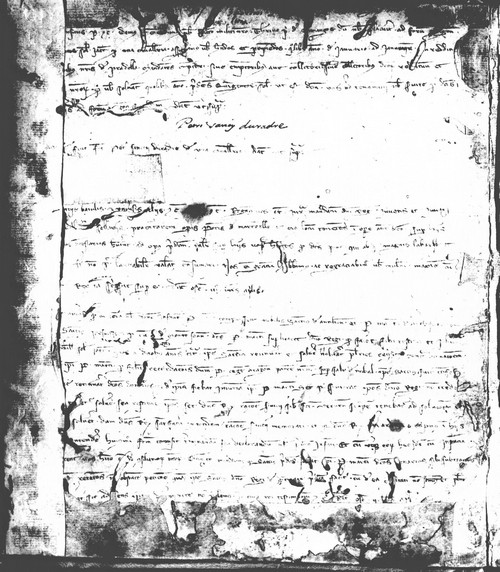 Cancillería,registros,nº85,fol.4v/ Época de Alfonso III. (30-03-1290)