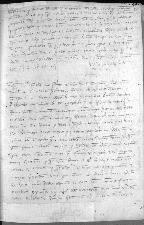 Cancillería,registros,nº428,fol.54v-55/ Mandato. (5-1-1328)