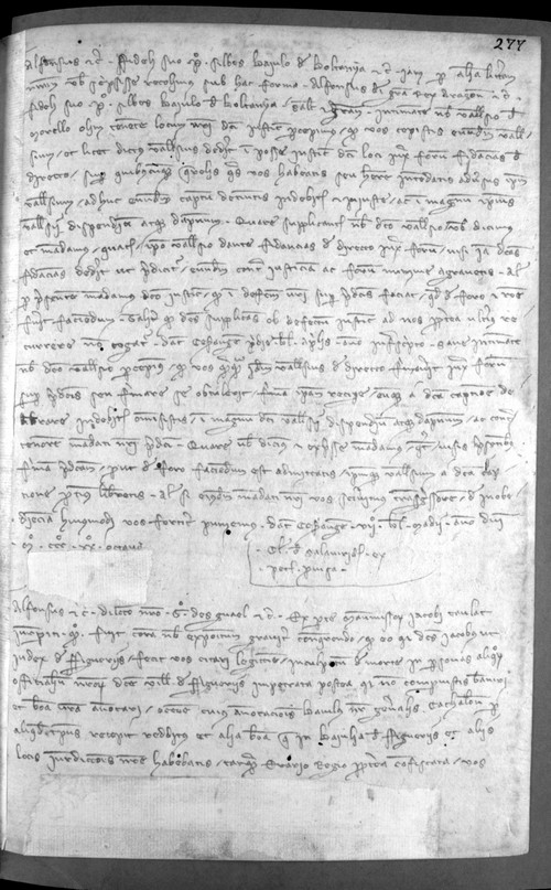 Cancillería,registros,nº428,fol.277/ Mandato. (25-4-1328)