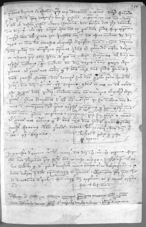 Cancillería,registros,nº429,fol.170/ Mandato. (25-2-1328)