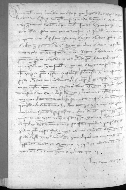 Cancillería,registros,nº429,fol.194v/ Mandato. (22-3-1328)